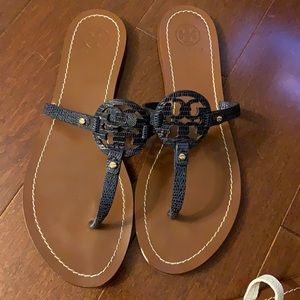 Tory Burch sandals navy blue
